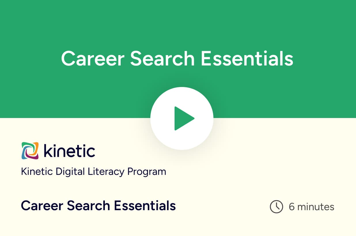 Career Search Essentials